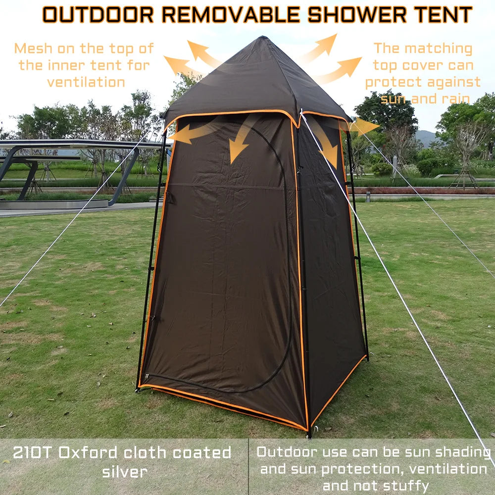 Heavy Duty Shower Tent Outdoor Camping Portable Toilet Tent