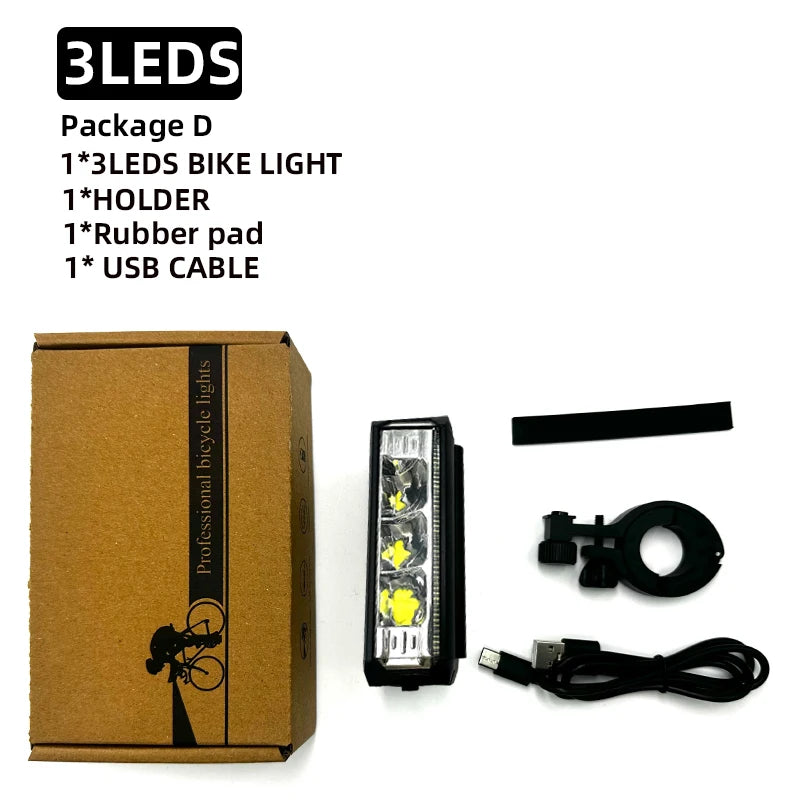 Fivemi Bicycle Light Front High Lumen Bike Lights 8000mAh Power Bank