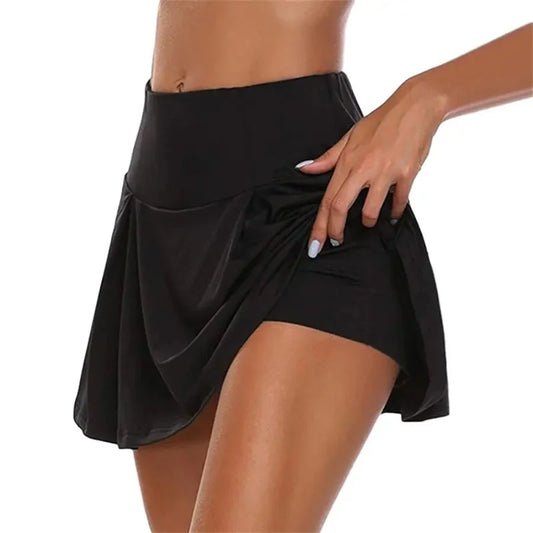 Summer Women Sprints Tennis Dance Fitness Short Skirts