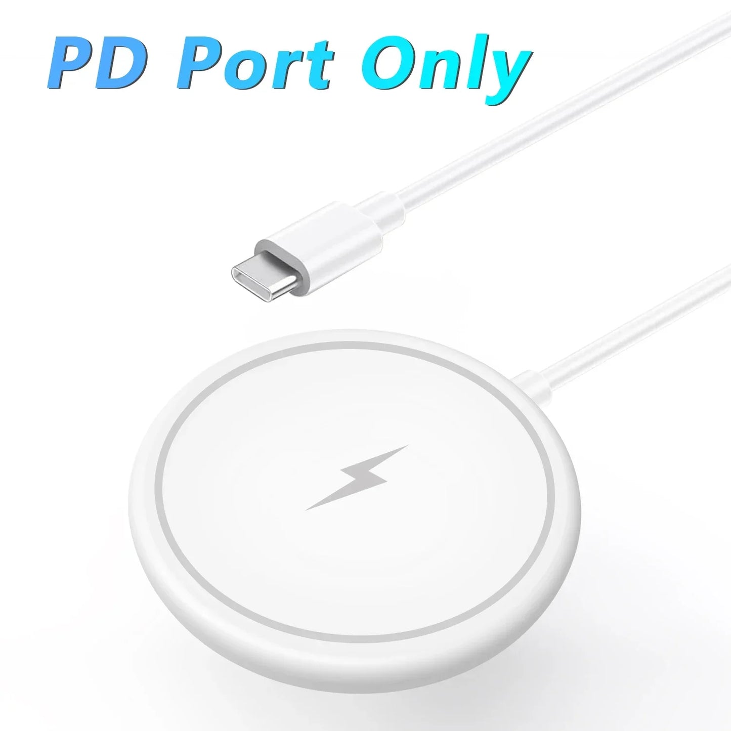 30W Magnetic Wireless Charger Pad for iPhone 15 14 13 12 11 Pro