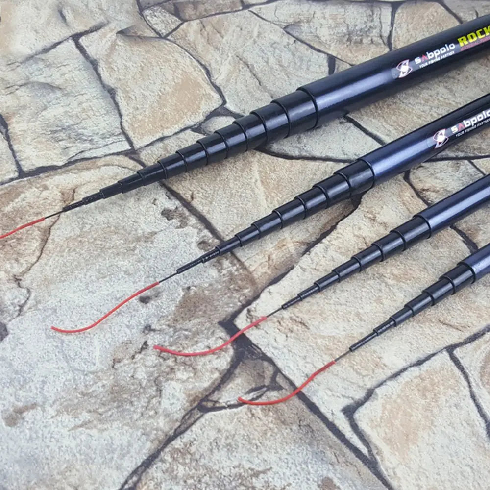 1.8/2.1/2.4/2.7/3.6m Length Ultralight Telescopic Fishing Rod