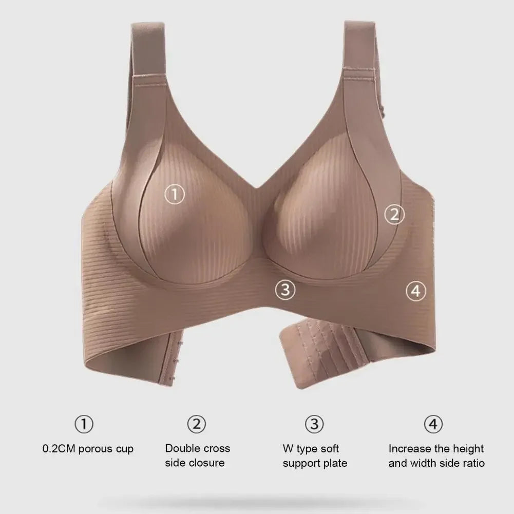 Wire-free Bra Wireless Push-up Bra with Natural Lift