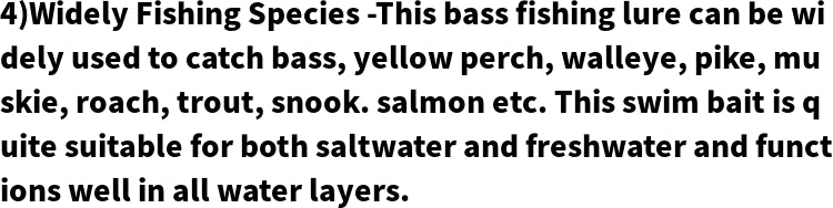 ANFS Fishing Lures for Bass