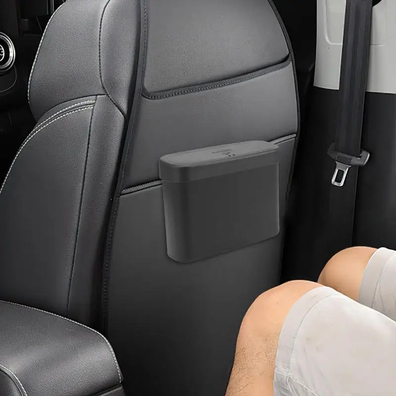 Car Door Trash Can Small Automatic Portable Trash Can