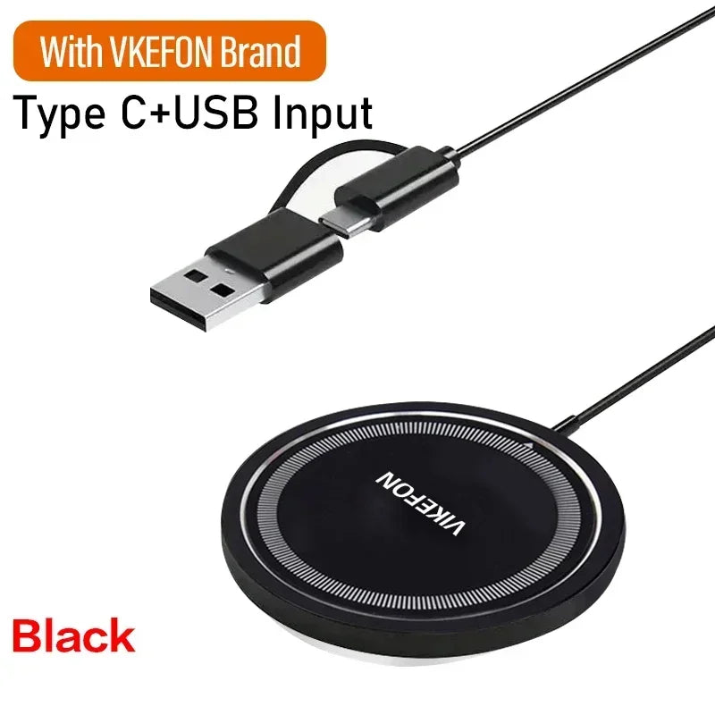 30W Magnetic Wireless Charger Pad Original Fast Charging
