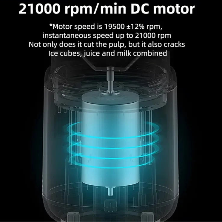 Portable Juicer/Blender 400ml Electric Fruit Press USB Rechargeable