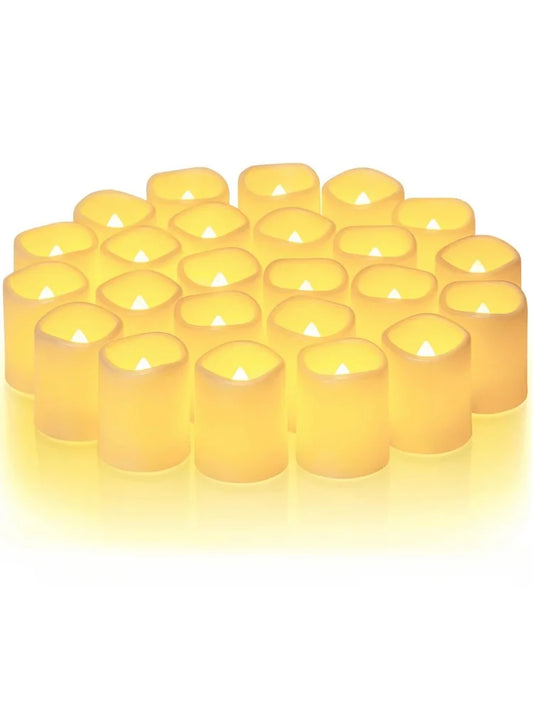 Flickering LED Ivory Electronic Candle,