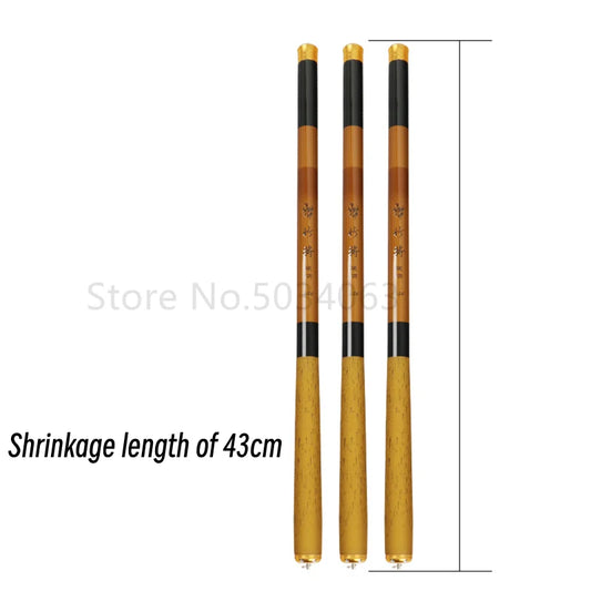 Telescopic Fishing Rod Ultralight Super Hard Carbon Fiber