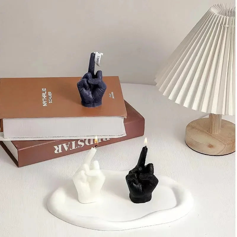 Creative Candles Middle Finger Shaped