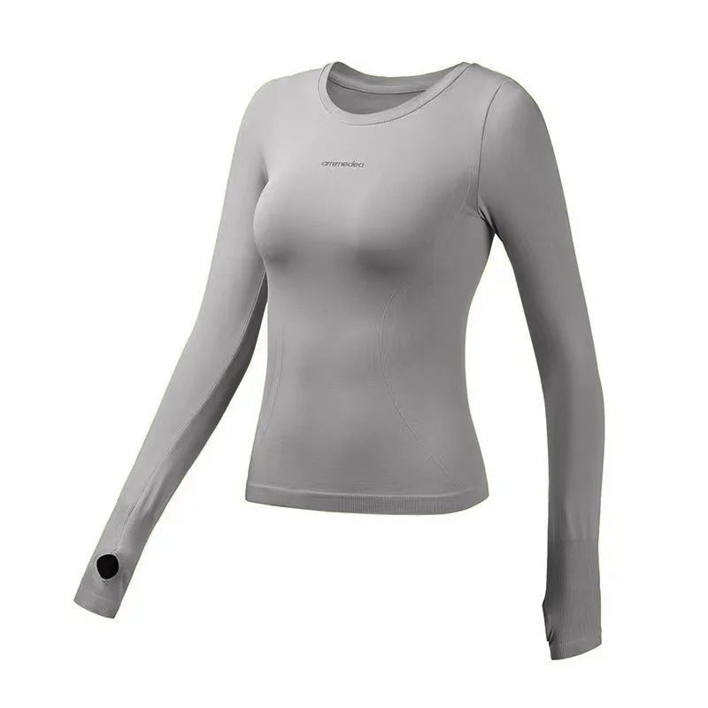 Fitness Tops Women Tight Sports Long Sleeve Yoga
