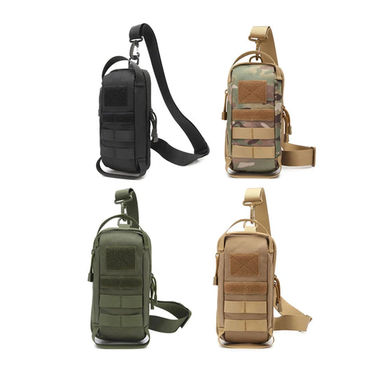 Sport Chest Bag for Men Waterproof Shoulder Sling Pack