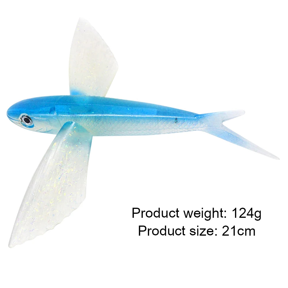 Fishing Lure Bait Sea Fishing Big Fish Flying Fish Soft Bait