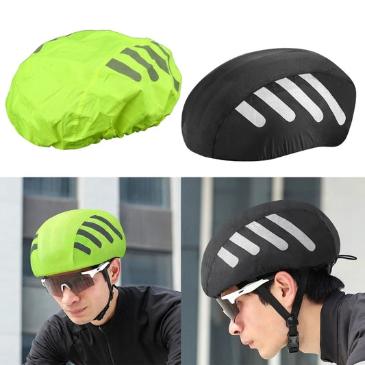 Fietsen Fietsen Helmen Regenhoes met Reflecterende Strips Waterdicht