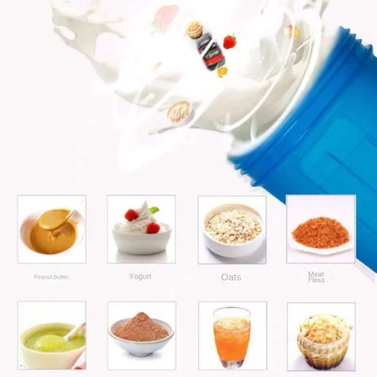 Sport Shaker Bottle 400ML Whey Protein Powder Mixing Bottle