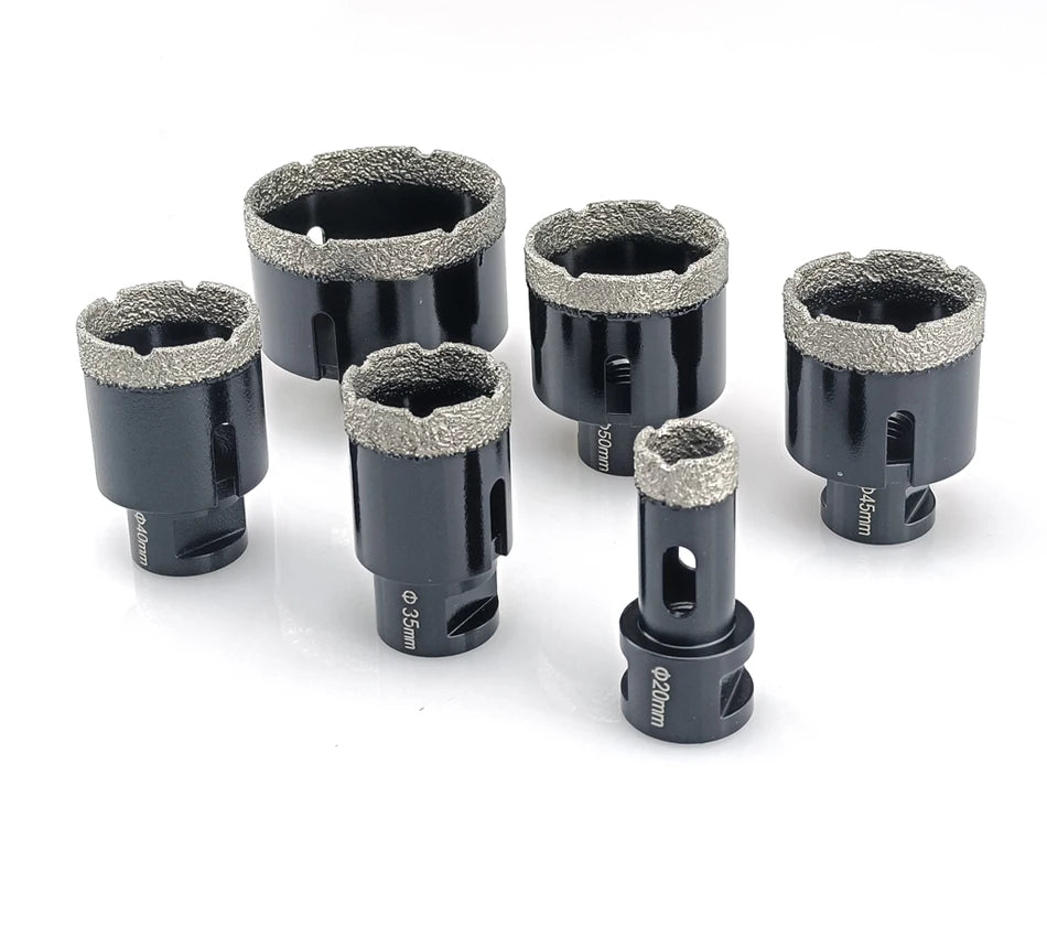 1 Pcs M14 Thread Diamond Dry Vacuum Brazed Drilling Core Bits