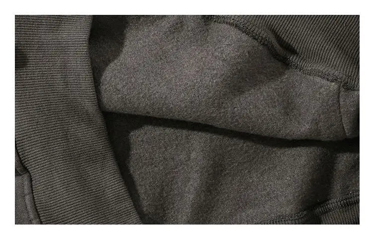 Slouchy hooded sweaters for men in winter American knitwear