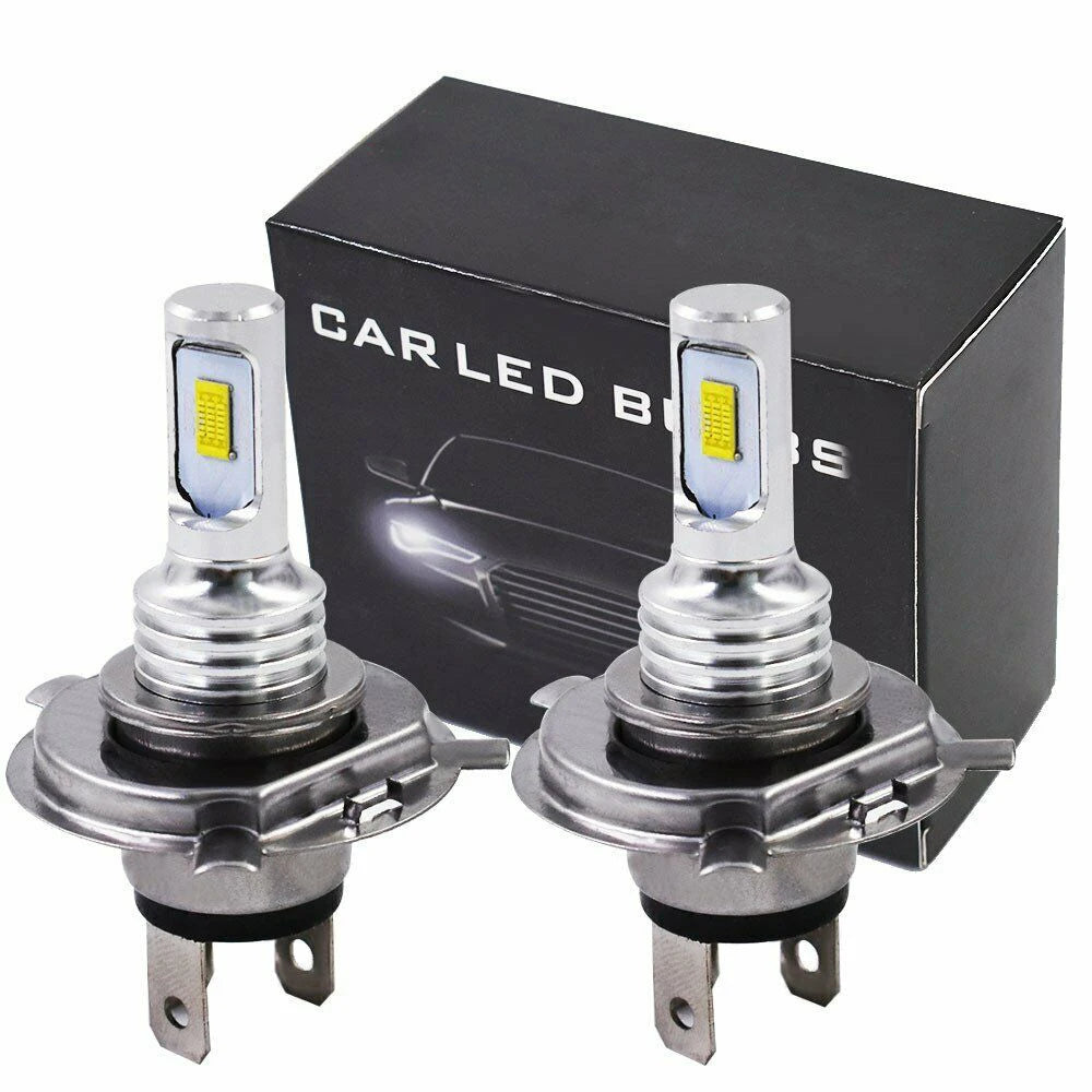 H4 9003 HB2 LED Headlight Bulbs Kit High Low Beam Bright 35W 4000LM 6000K White