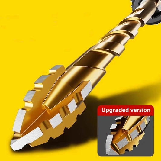 Upgraded four-edged sawtooth drill bit Professional