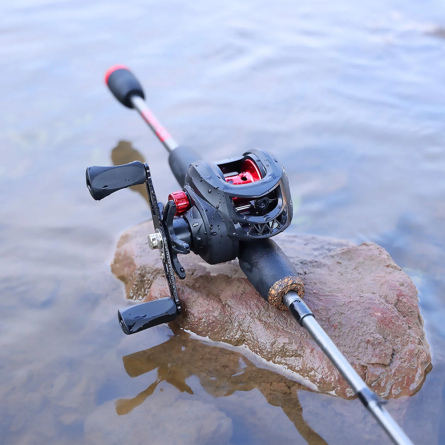 Sougayilang Baitcasting Fishing Rod and Reel Combo