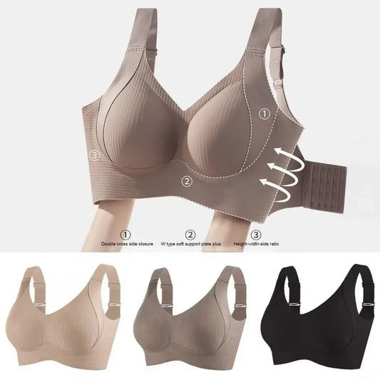 Wire-free Bra Wireless Push-up Bra with Natural Lift