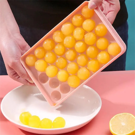 3D ronde ijsblokjesvorm met deksel IJsbal Creatieve