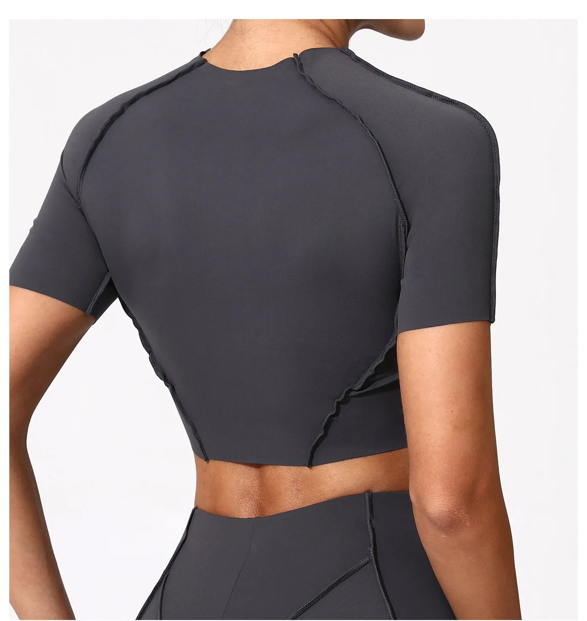 Sports T-shirt Women Fitness Top Short Sleeves Yoga Dance