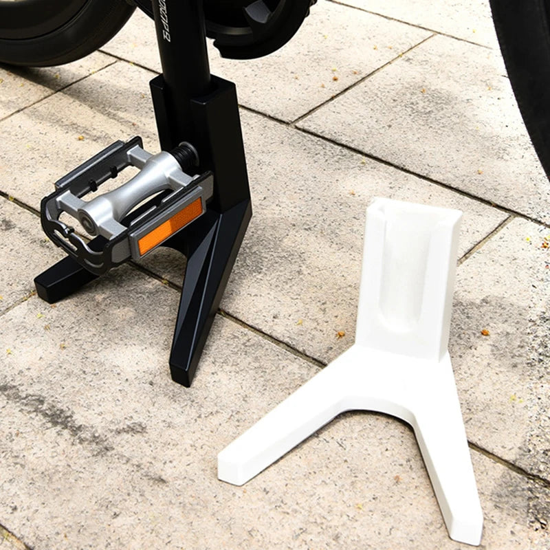 Cycling Bike Stand, Sidestand Convenient Pedal Frame,