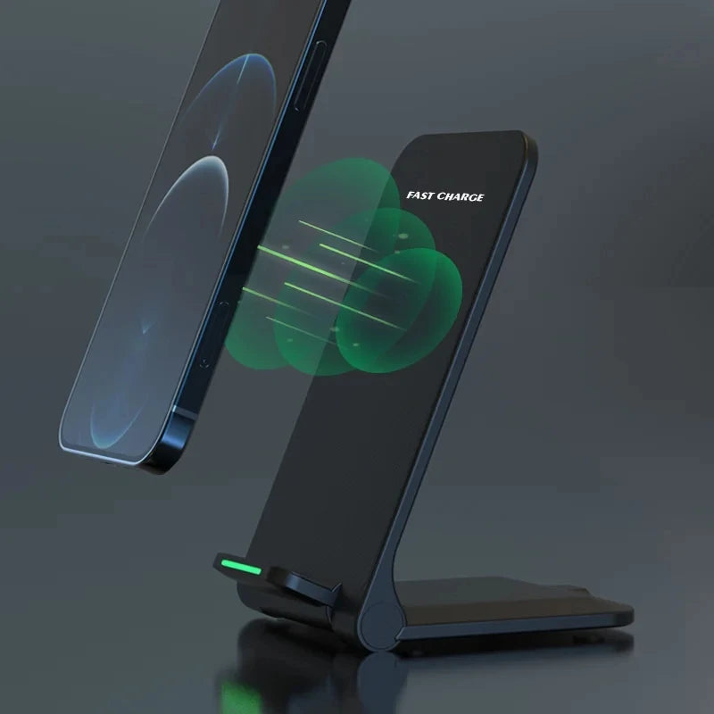 30w Fast Foldable Wireless Charger for Honor 100 Pro Xiaomi