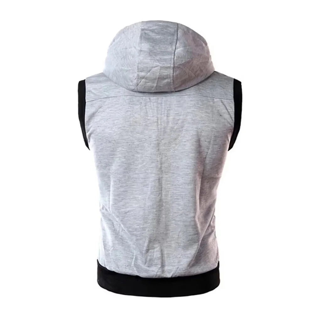 Spring Sweater Vest Men's No Sleeve Retro Casual Knitted