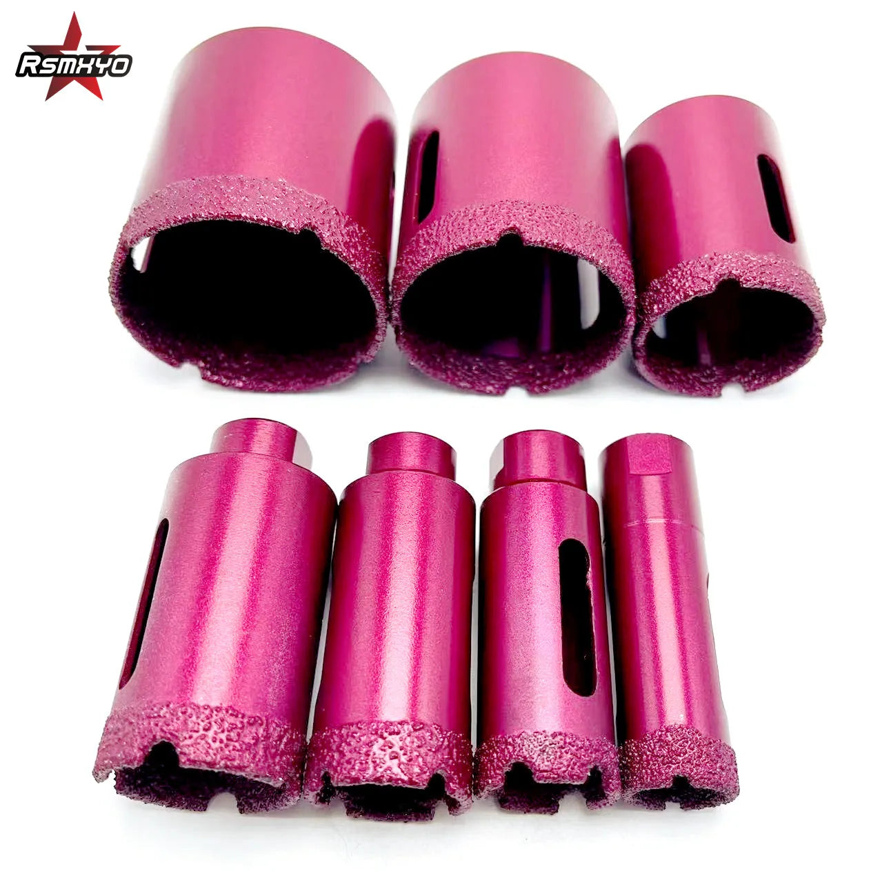 M10 Thread Vacuum Brazed Dry Diamond Drilling Core Bits