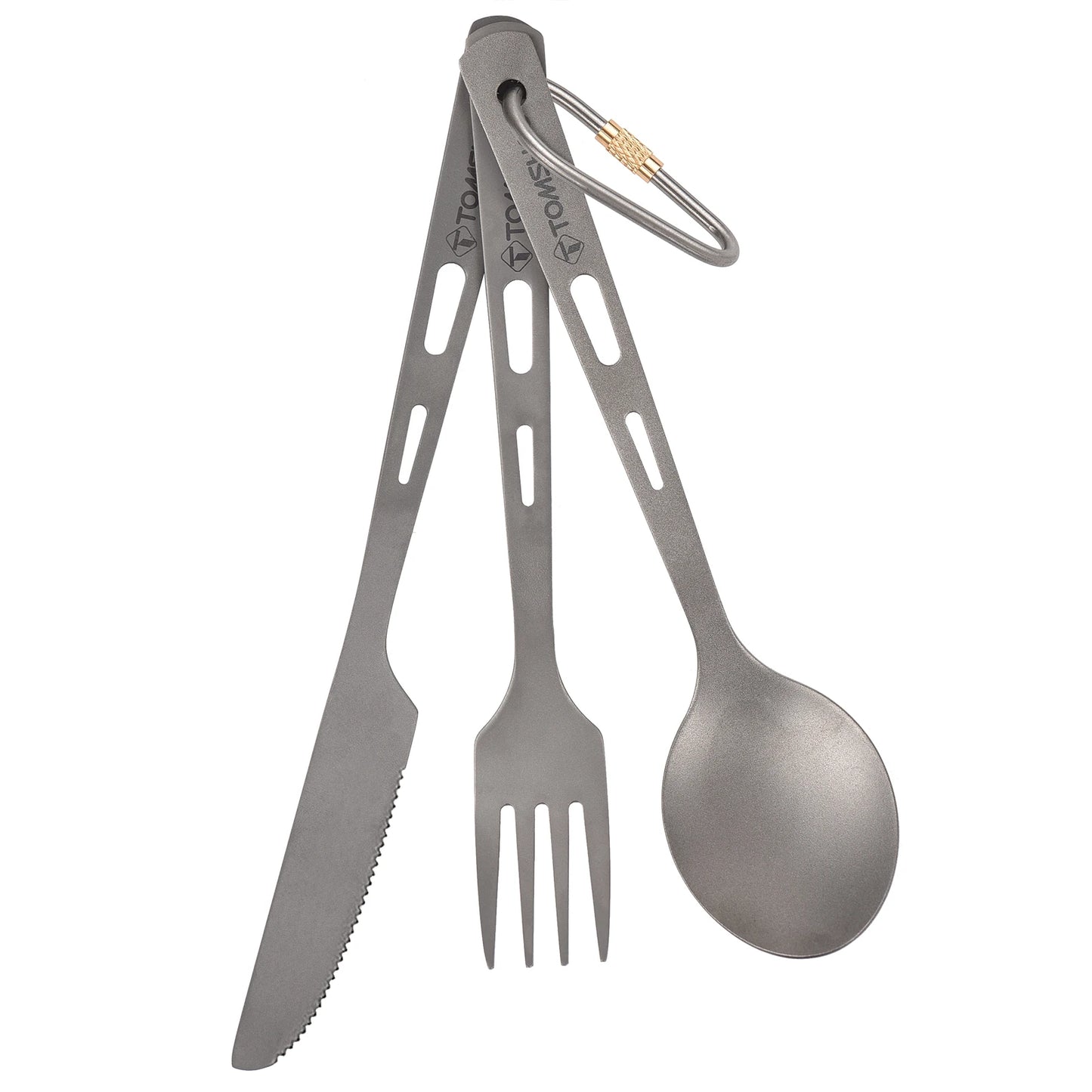 Titanium 3-delige bestekset, lichtgewicht