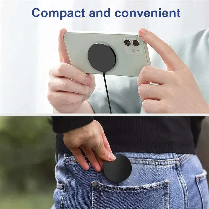 100W Magnetic Wireless Charger Pad For iPhone 15 14 13 Pro