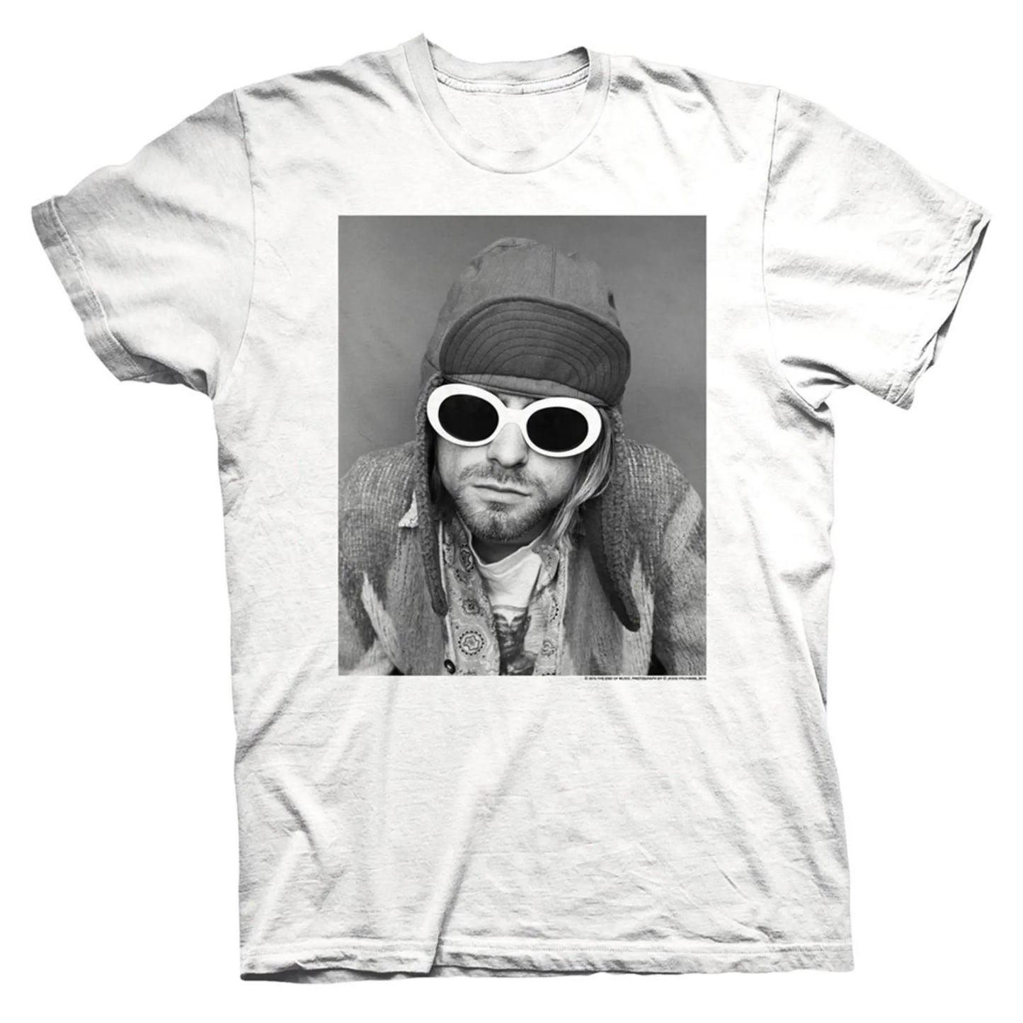Kurt Cobain Guitar T Shirts Funny Casual Printed Cotton