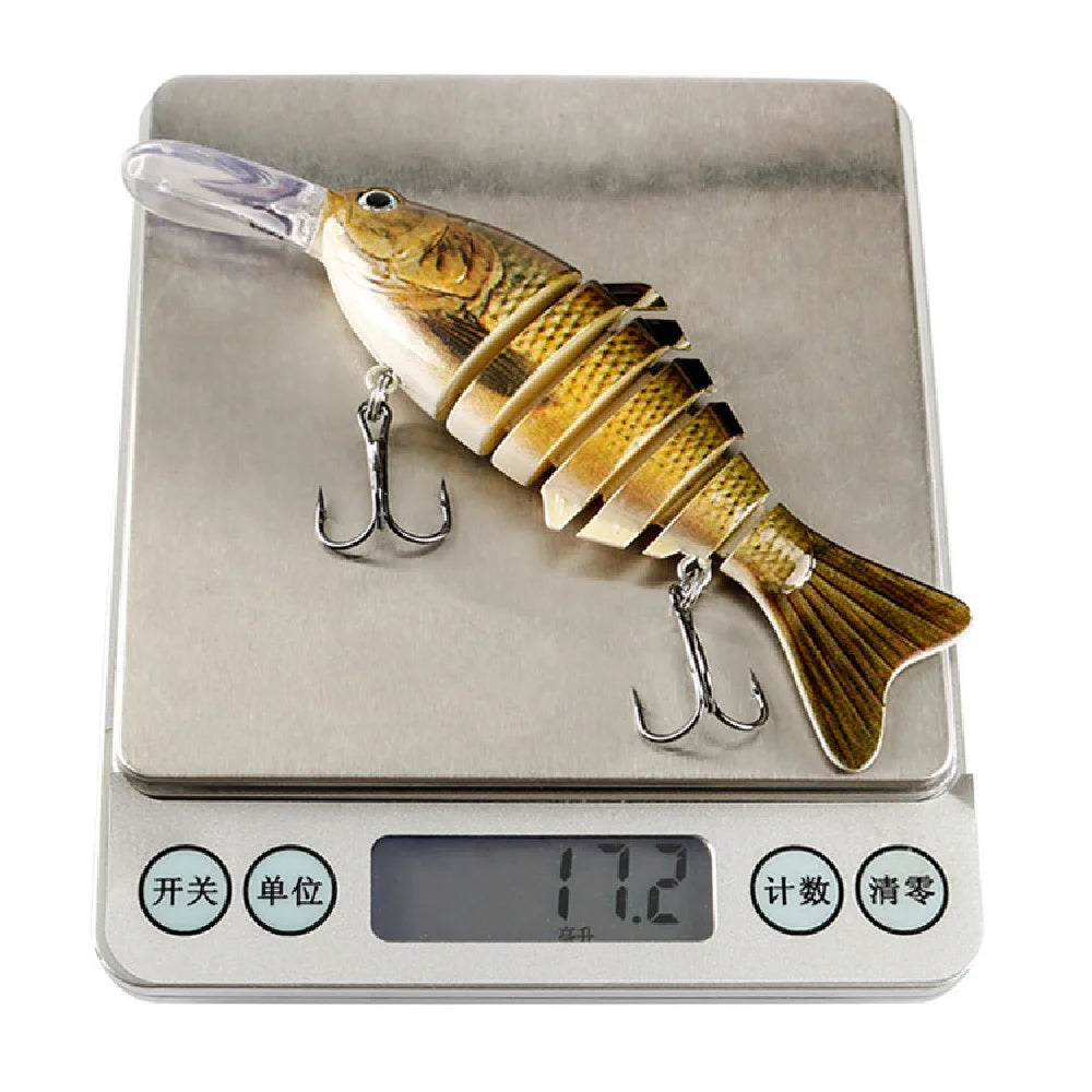 1Pcs Swim Bait Fishing Lures Wobblers 12cm 17g Artificial