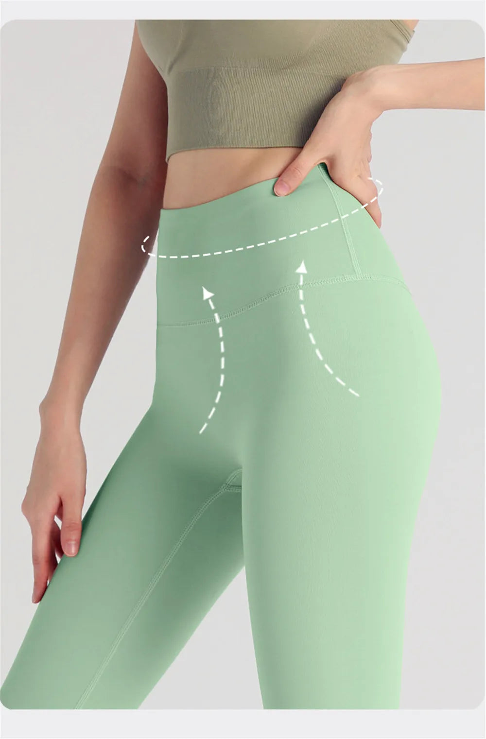 Yogaleggings Naked Feeling Workout 7/8 Jegging 25 inch
