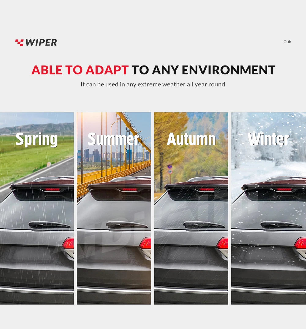 Ruitenwisser 13" Achterruitenwisserblad voor Hyundai Santa Fe