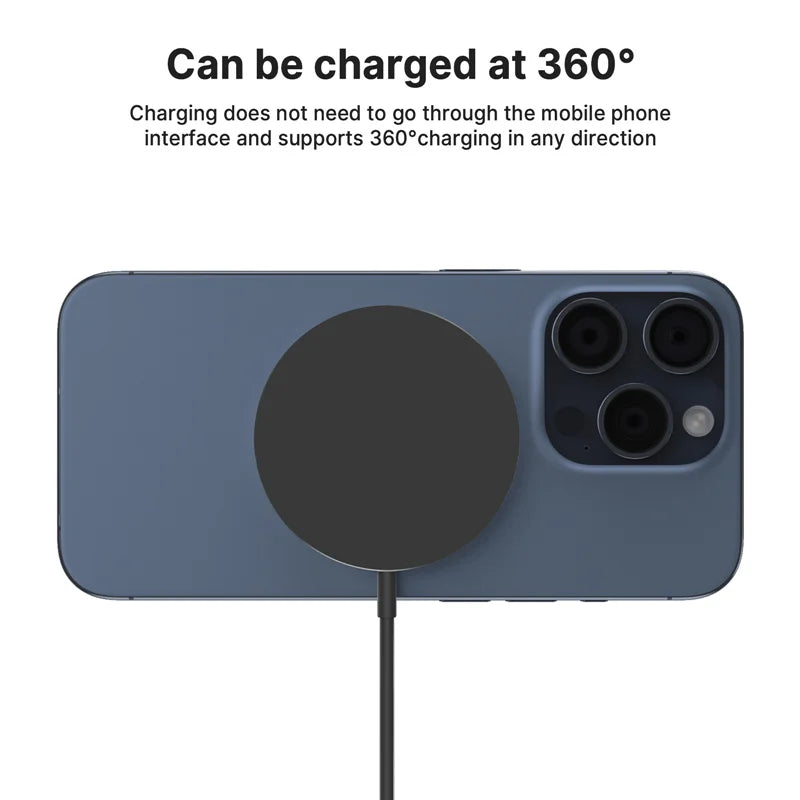 100W Magnetic Wireless Charger Pad USB