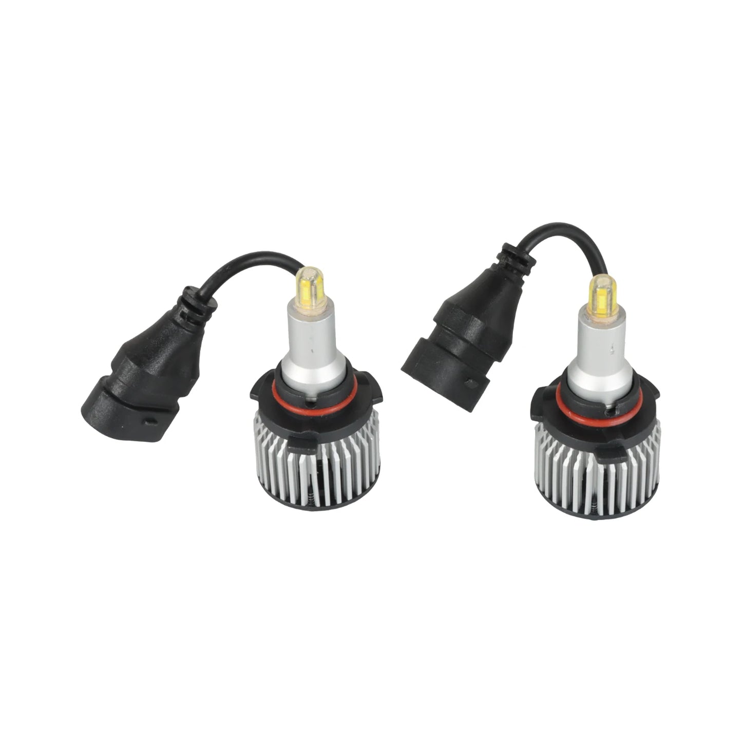 2pcs 6-Side 360° 9005/HB3 LED Headlight Kit Bulbs