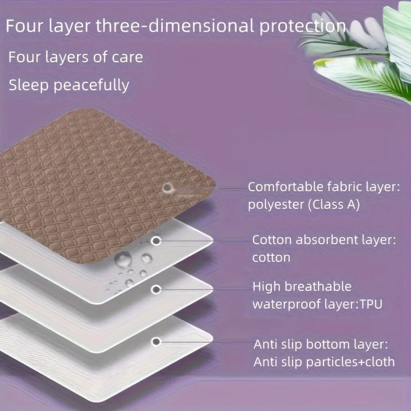 Washable Waterproof Mattress, Suitable for Women's Menstrual Care