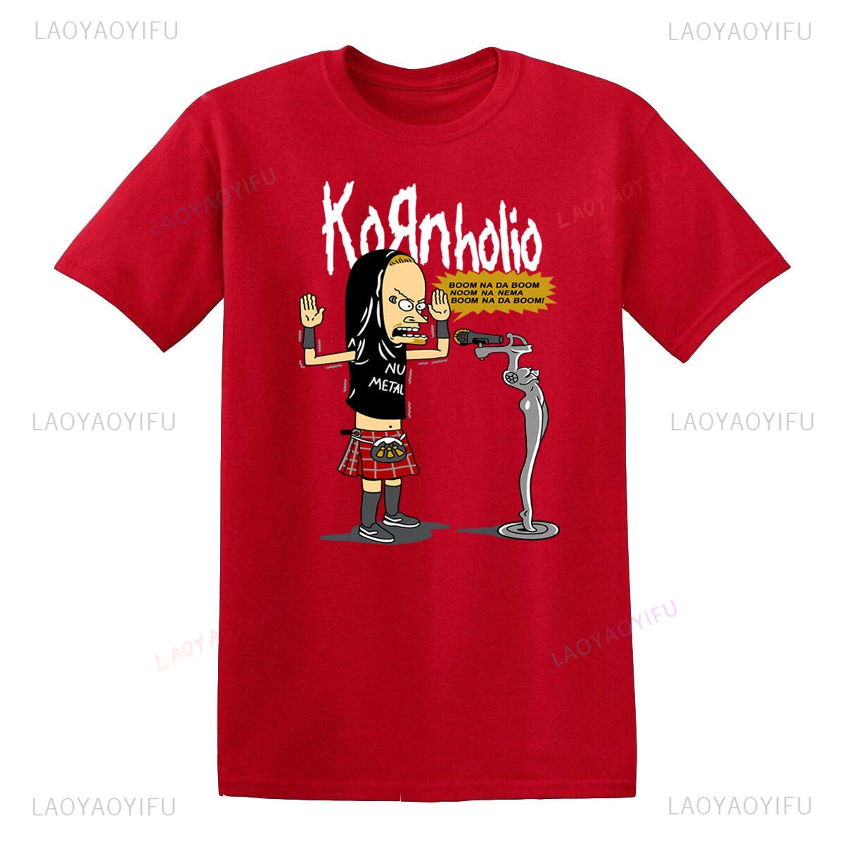 New Kornholio Fun Men's and Women's T-shirts Party Jokes Gift