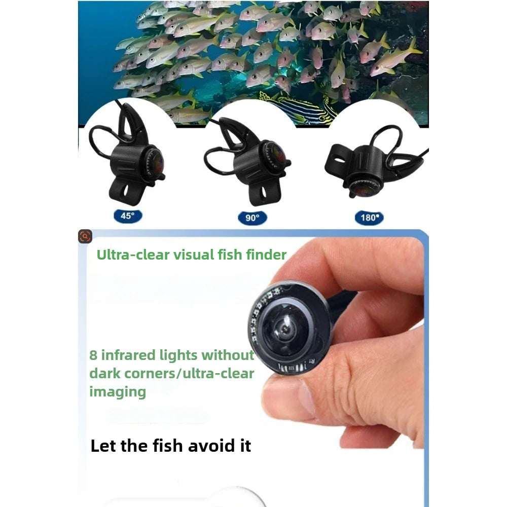 5-inch 4K underwater fishing camera