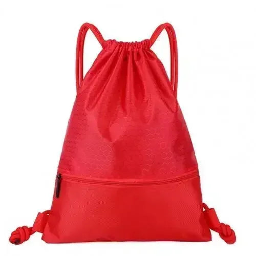 Sport 5 Color Drawstring Pocket Simple Backpack
