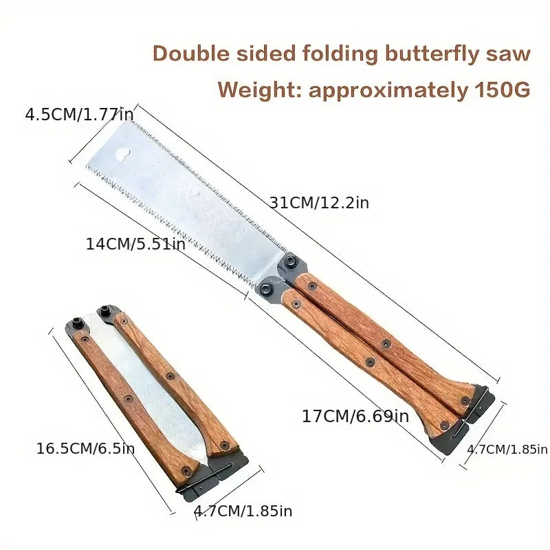 Woodworking Specialized Hand Saw Double-sided Saw
