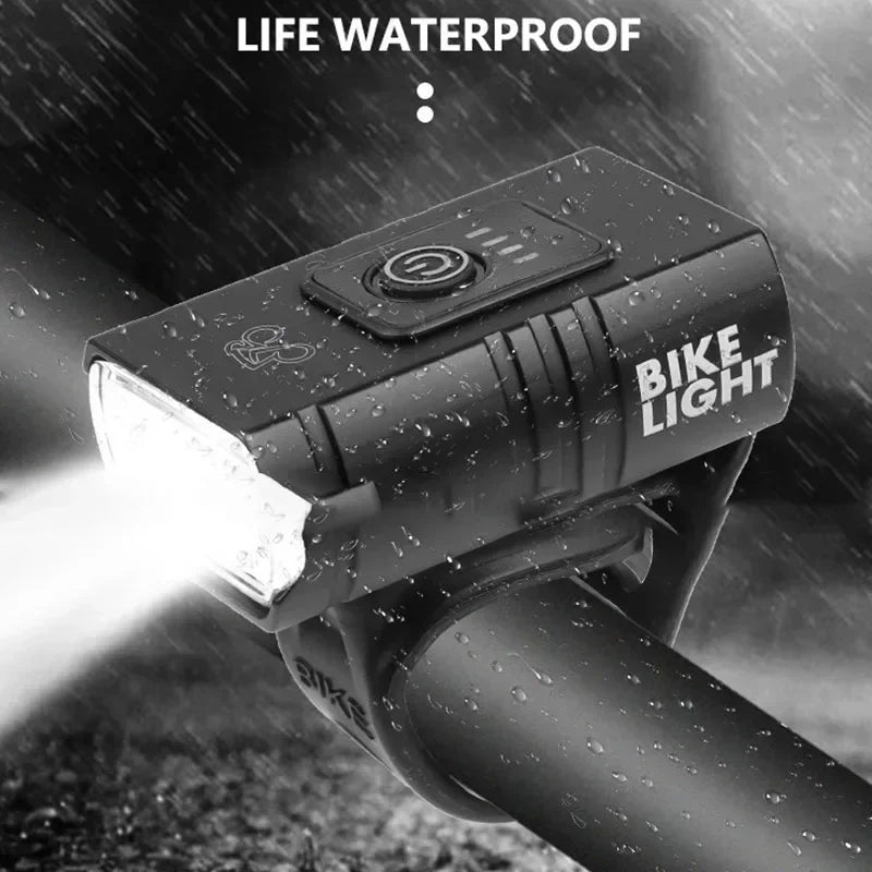 Cycling Light Super Bright Bicycle Front Light Rechargeable