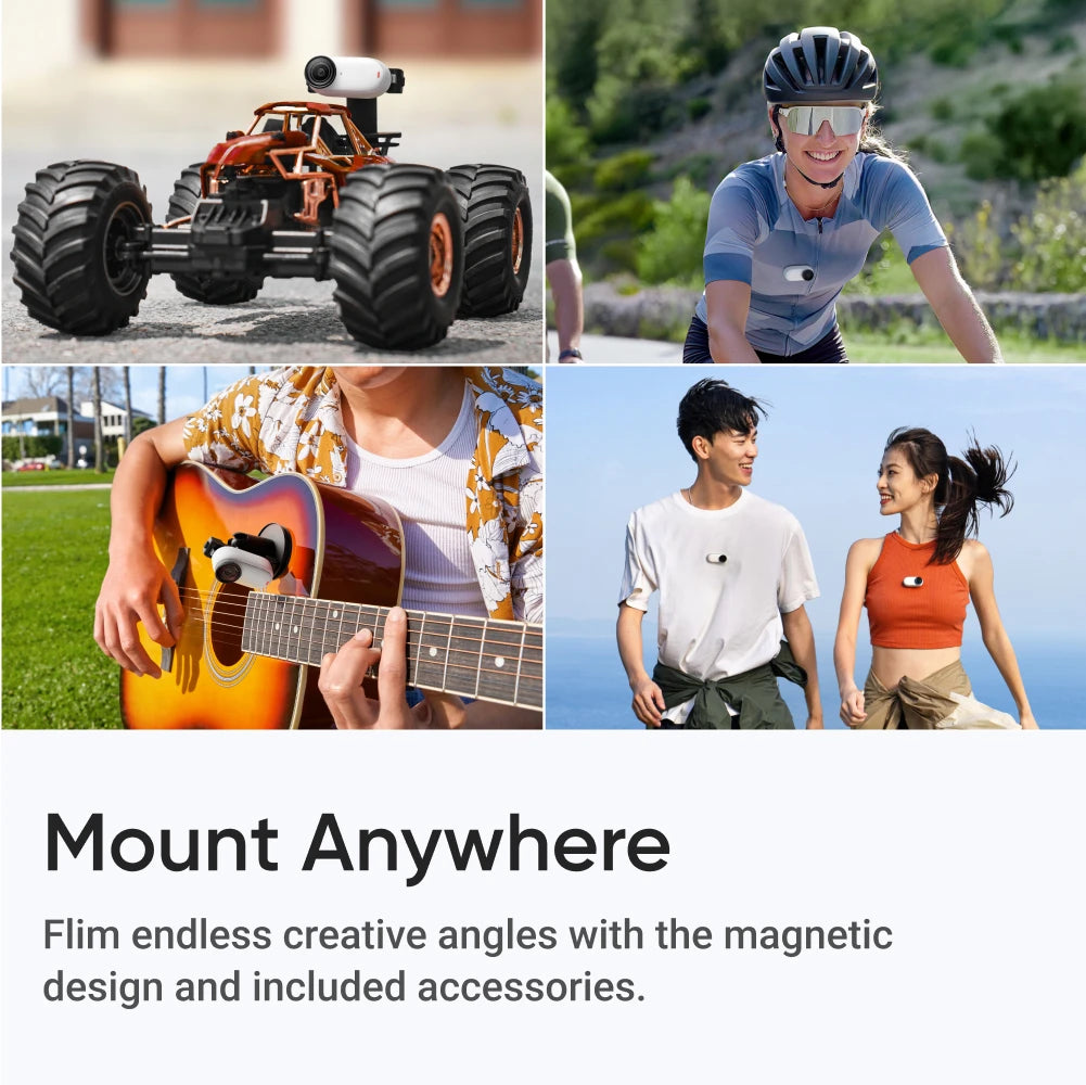 Insta360 GO 3S – 4K Tiny Camera,