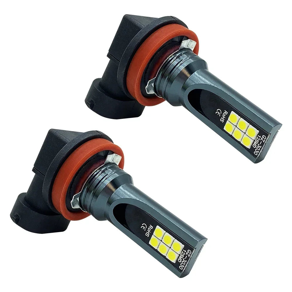 2Pcs 9005 9006 LED Headlight H11 H8 H9 H10 H1 H3