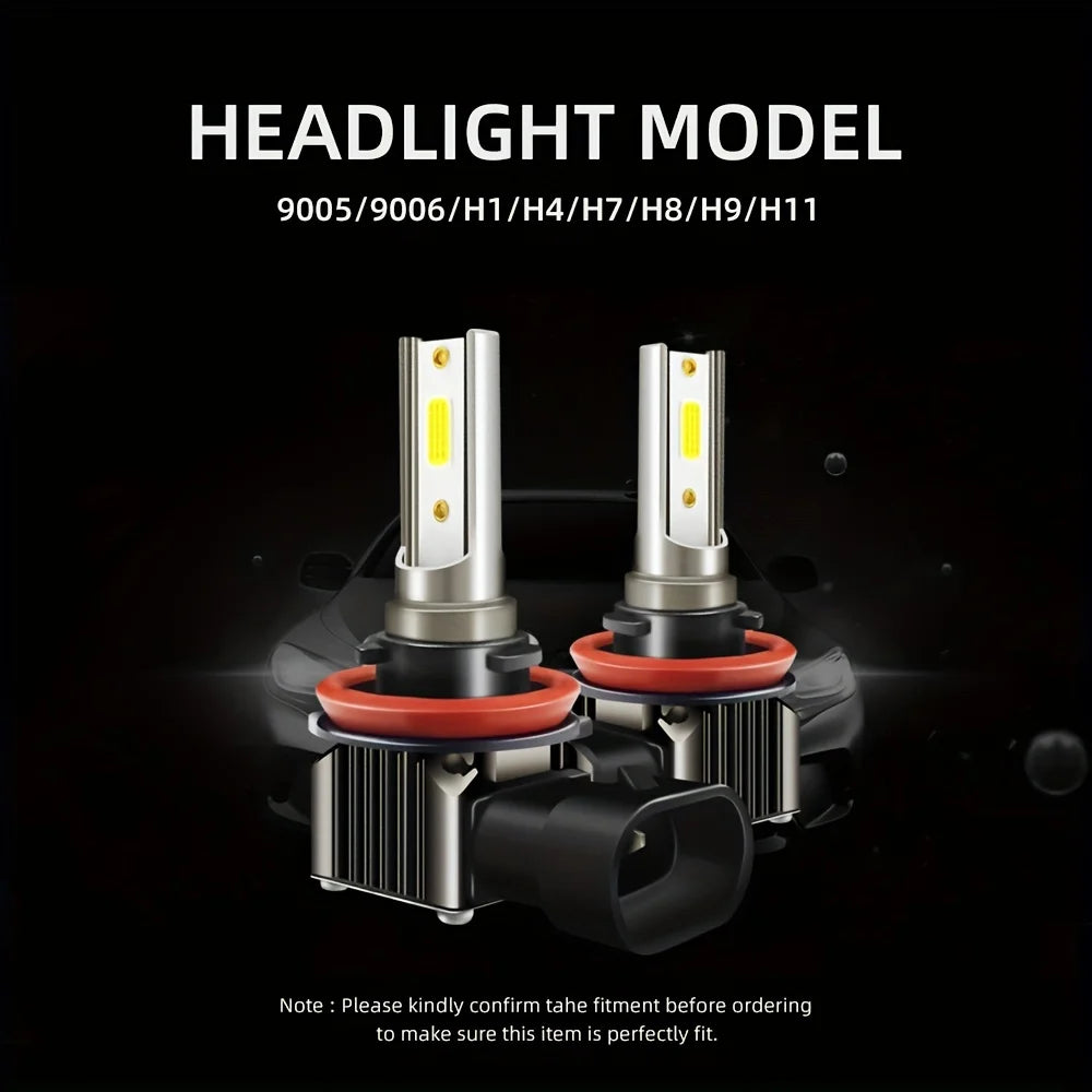 9005/HB3 9006/HB4 H4 H7 H11 LED Bulb Headlight high low Beam
