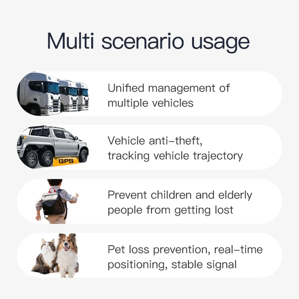 GF08 Mini Magnetic GPS Trackers GF07 Real-time Locator