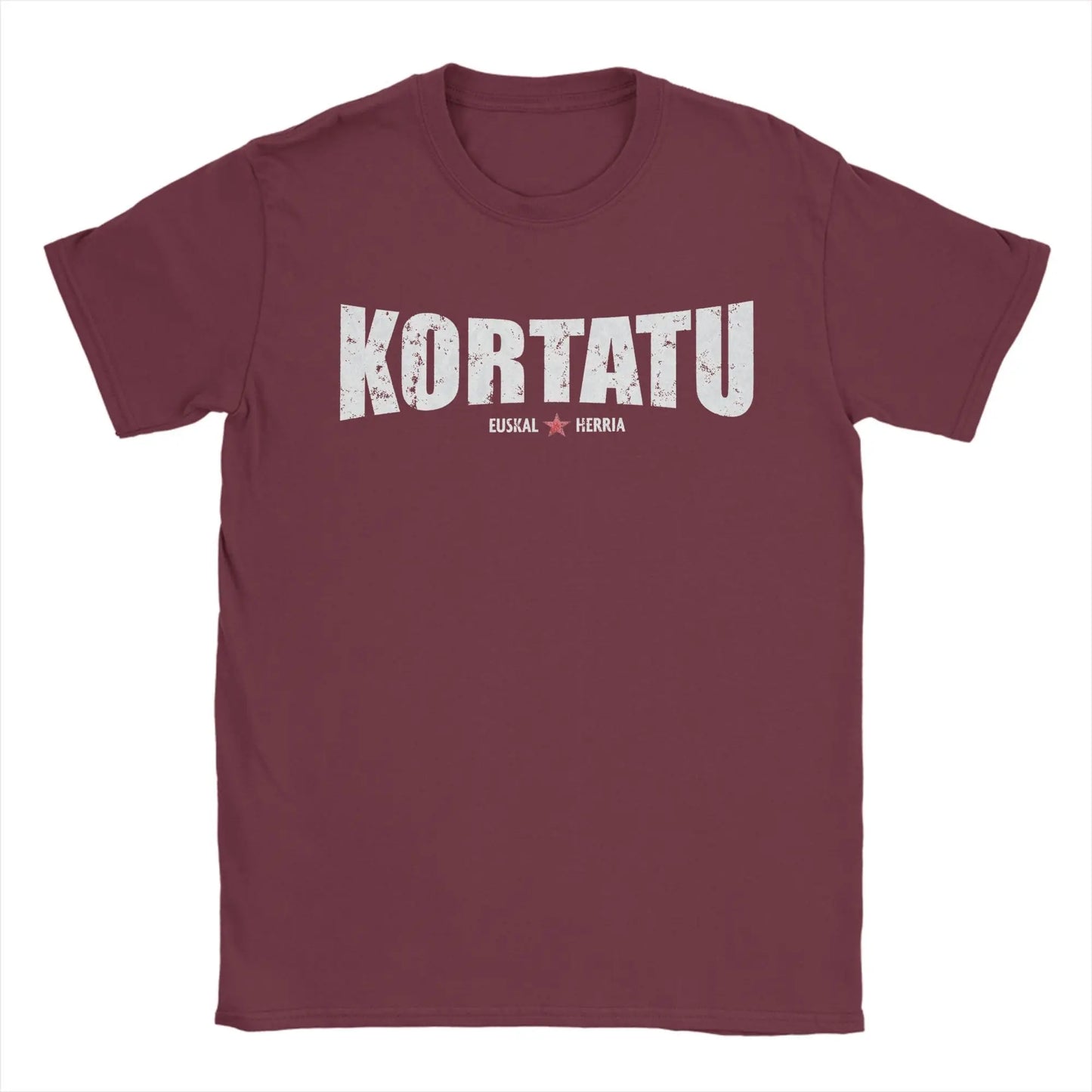 Kortatu Music T-Shirts Men  Funny Cotton Tees Round Neck