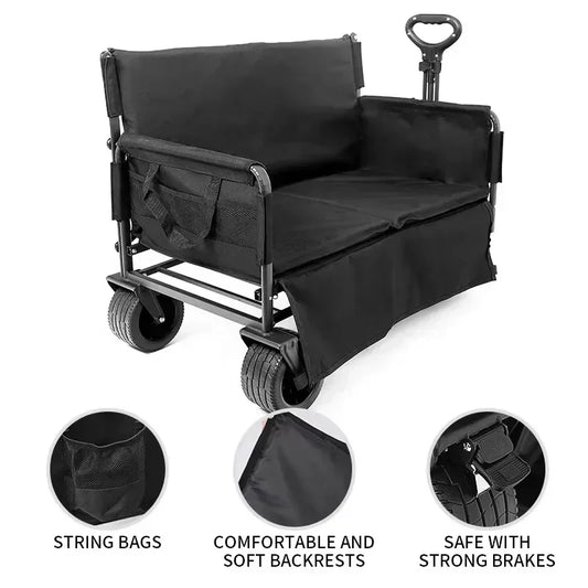 Hot SalesFolding Wagon Folding Sofa With Brakes Multiple Use